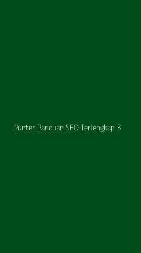 Tampilan Antarmuka Aplikasi Punter Panduan Seo Terlengkap - 3