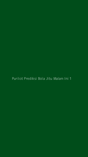 Tampilan Antarmuka Aplikasi Purilot Prediksi Bola Jitu Malam Ini - 1