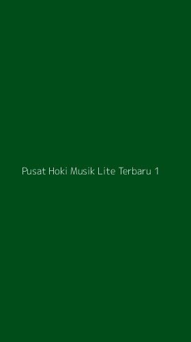 Tampilan Antarmuka Aplikasi Pusat Hoki Musik Lite Terbaru - 1