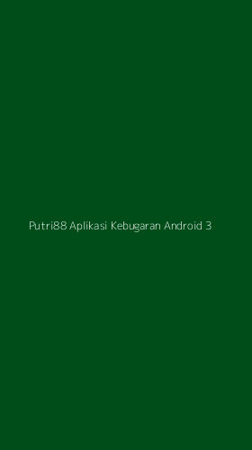 Tampilan Antarmuka Aplikasi Putri88 Aplikasi Kebugaran Android - 3