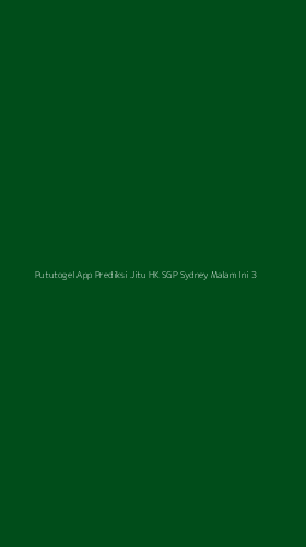 Tampilan Antarmuka Aplikasi Pututogel App Prediksi Jitu Hk Sgp Sydney Malam Ini - 3