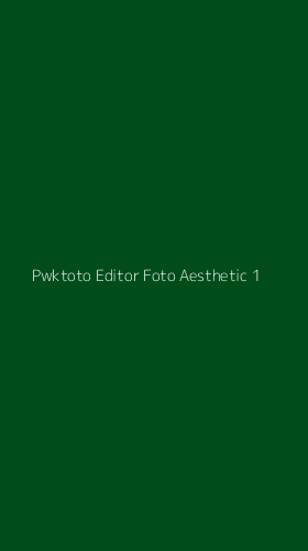 Tampilan Antarmuka Aplikasi Pwktoto Editor Foto Aesthetic - 1