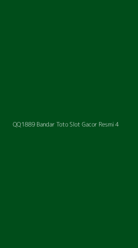 Tampilan Antarmuka Aplikasi Qq1889 Bandar Toto Slot Gacor Resmi - 4