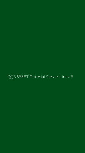 Tampilan Antarmuka Aplikasi Qq333bet Tutorial Server Linux - 3