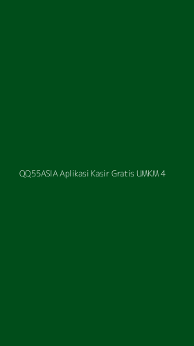 Tampilan Antarmuka Aplikasi Qq55asia Aplikasi Kasir Gratis Umkm - 4