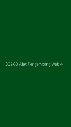 Tampilan Antarmuka Aplikasi Qq988 Alat Pengembang Web - 4