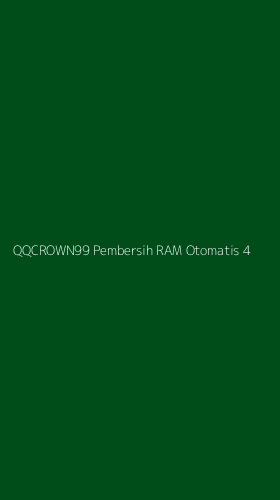 Tampilan Antarmuka Aplikasi Qqcrown99 Pembersih Ram Otomatis - 4