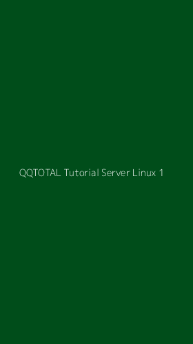 Tampilan Antarmuka Aplikasi Qqtotal Tutorial Server Linux - 1