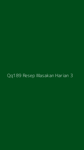 Tampilan Antarmuka Aplikasi Qq189 Resep Masakan Harian - 3