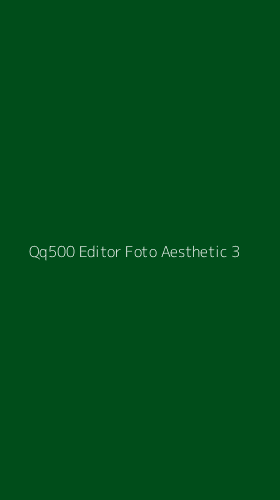 Tampilan Antarmuka Aplikasi Qq500 Editor Foto Aesthetic - 3