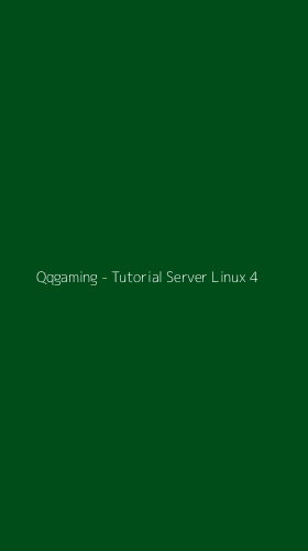 Tampilan Antarmuka Aplikasi Qqgaming - Tutorial Server Linux - 4