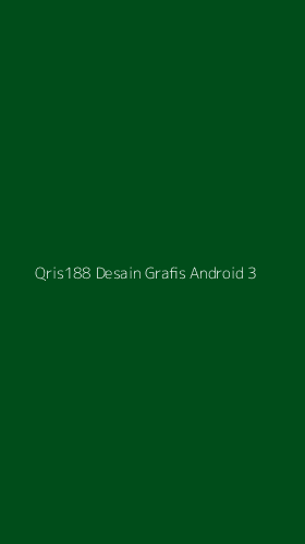 Tampilan Antarmuka Aplikasi Qris188 Desain Grafis Android - 3