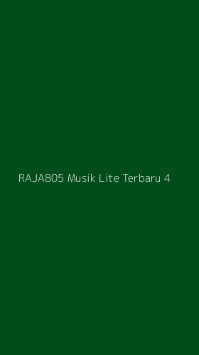 Tampilan Antarmuka Aplikasi Raja805 Musik Lite Terbaru - 4