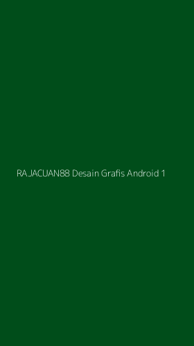 Tampilan Antarmuka Aplikasi Rajacuan88 Desain Grafis Android - 1