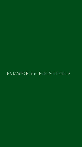 Tampilan Antarmuka Aplikasi Rajampo Editor Foto Aesthetic - 3