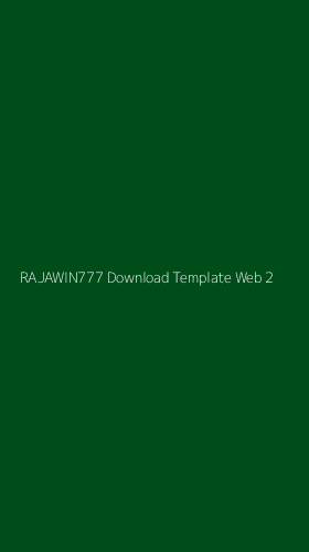 Tampilan Antarmuka Aplikasi Rajawin777 Download Template Web - 2