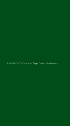 Tampilan Antarmuka Aplikasi Rans88 Slot Cara Main Togel Colok Jitu Pemula - 1
