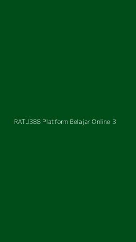 Tampilan Antarmuka Aplikasi Ratu388 Platform Belajar Online - 3