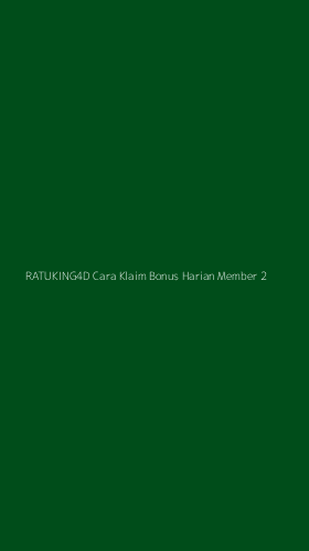 Tampilan Antarmuka Aplikasi Ratuking4d Cara Klaim Bonus Harian Member - 2