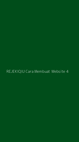 Tampilan Antarmuka Aplikasi Rejekiqiu Cara Membuat Website - 4