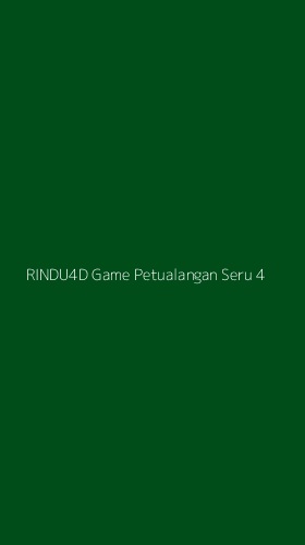 Tampilan Antarmuka Aplikasi Rindu4d Game Petualangan Seru - 4