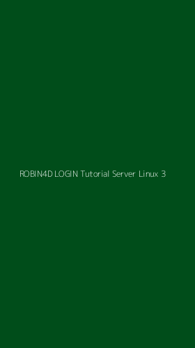 Tampilan Antarmuka Aplikasi Robin4d Login Tutorial Server Linux - 3