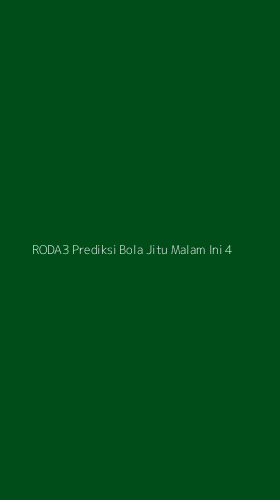 Tampilan Antarmuka Aplikasi Roda3 Prediksi Bola Jitu Malam Ini - 4