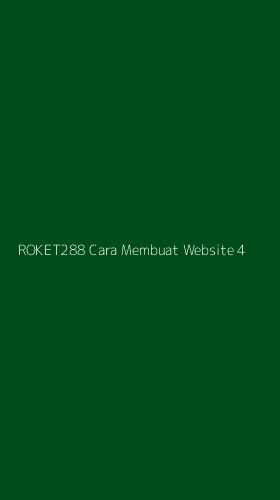 Tampilan Antarmuka Aplikasi Roket288 Cara Membuat Website - 4