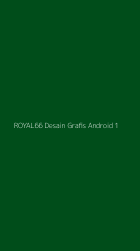 Tampilan Antarmuka Aplikasi Royal66 Desain Grafis Android - 1