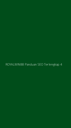 Tampilan Antarmuka Aplikasi Royalwin88 Panduan Seo Terlengkap - 4