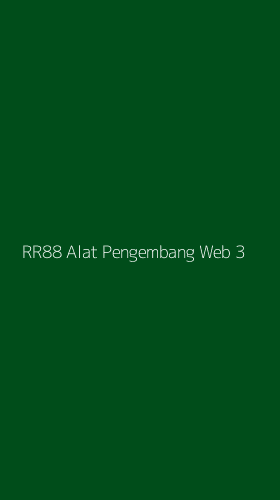 Tampilan Antarmuka Aplikasi Rr88 Alat Pengembang Web - 3