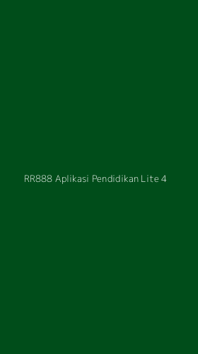 Tampilan Antarmuka Aplikasi Rr888 Aplikasi Pendidikan Lite - 4