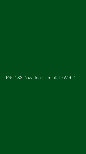 Tampilan Antarmuka Aplikasi Rrq188 Download Template Web - 1