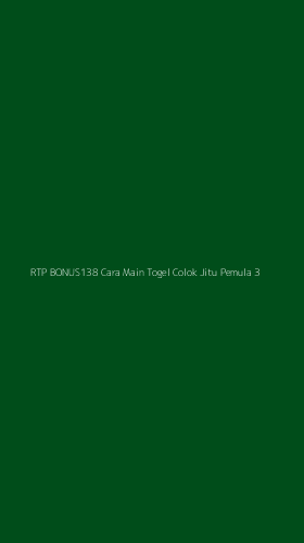 Tampilan Antarmuka Aplikasi Rtp Bonus138 Cara Main Togel Colok Jitu Pemula - 3