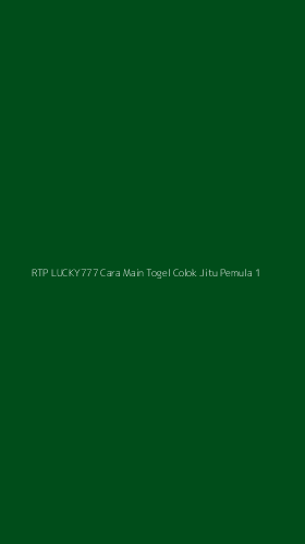 Tampilan Antarmuka Aplikasi Rtp Lucky777 Cara Main Togel Colok Jitu Pemula - 1