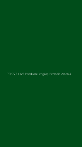 Tampilan Antarmuka Aplikasi Rtp777 Live Panduan Lengkap Bermain Aman - 4
