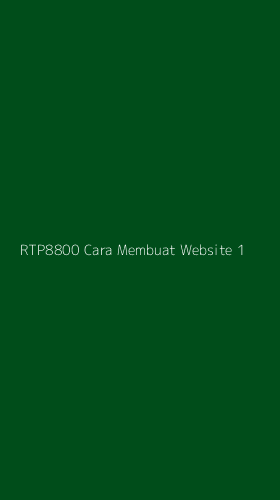 Tampilan Antarmuka Aplikasi Rtp8800 Cara Membuat Website - 1