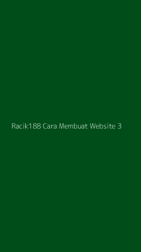Tampilan Antarmuka Aplikasi Racik188 Cara Membuat Website - 3