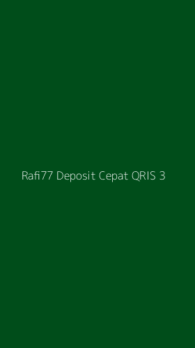 Tampilan Antarmuka Aplikasi Rafi77 Deposit Cepat Qris - 3