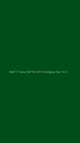 Tampilan Antarmuka Aplikasi Rafi777 Data Sgp Hk Sdy Terlengkap Hari Ini - 4