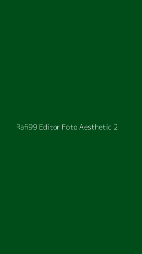 Tampilan Antarmuka Aplikasi Rafi99 Editor Foto Aesthetic - 2