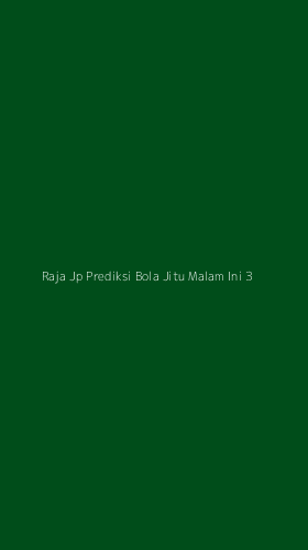 Tampilan Antarmuka Aplikasi Raja Jp Prediksi Bola Jitu Malam Ini - 3