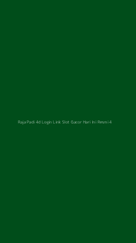 Tampilan Antarmuka Aplikasi Raja Padi 4d Login Link Slot Gacor Hari Ini Resmi - 4