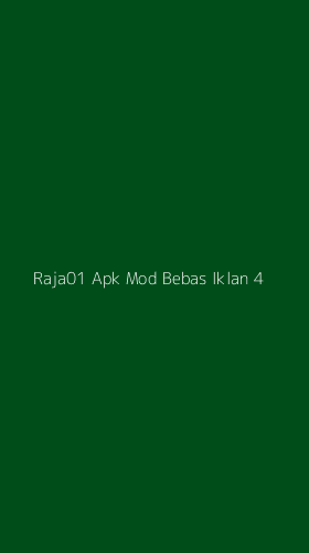 Tampilan Antarmuka Aplikasi Raja01 Apk Mod Bebas Iklan - 4