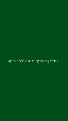 Tampilan Antarmuka Aplikasi Rajaasia 888 Alat Pengembang Web - 4