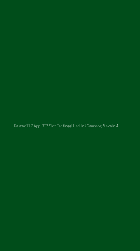 Tampilan Antarmuka Aplikasi Rajawd777 App Rtp Slot Tertinggi Hari Ini Gampang Maxwin - 4