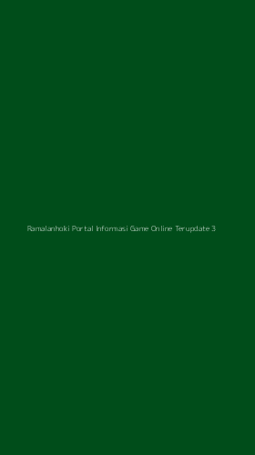 Tampilan Antarmuka Aplikasi Ramalanhoki Portal Informasi Game Online Terupdate - 3