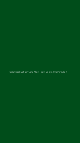 Tampilan Antarmuka Aplikasi Ramatogel Daftar Cara Main Togel Colok Jitu Pemula - 4