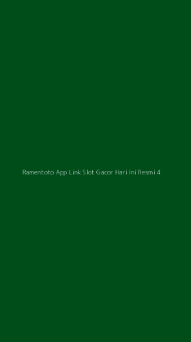 Tampilan Antarmuka Aplikasi Ramentoto App Link Slot Gacor Hari Ini Resmi - 4
