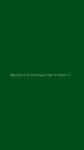 Tampilan Antarmuka Aplikasi Ramtoto Link Slot Gacor Hari Ini Resmi - 3